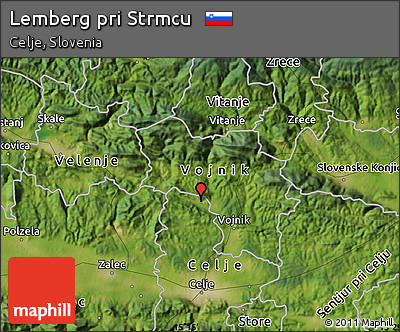 Satellite Map of Lemberg Pri Strmcu