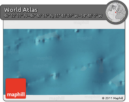 Satellite 3D Map of the Area around 46° 26' 14" N, 15° 13' 29" W