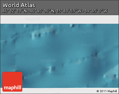 Satellite 3D Map of the Area around 46° 26' 14" N, 15° 13' 29" W