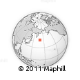 Outline Map of the Area around 46° 26' 14" N, 169° 13' 29" E, rectangular outline