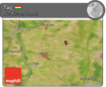 Satellite 3D Map of Tag