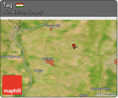 Satellite 3D Map of Tag