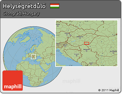 Savanna Style Location Map of Helységrétdůlő
