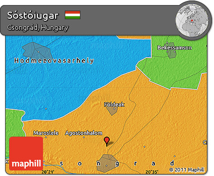 Political Map of Sóstóiugar