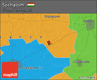 Political Map of Sóshalom