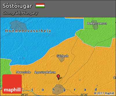 Political Map of Sóstóiugar