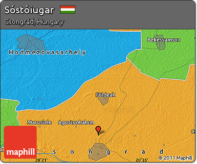 Political Map of Sóstóiugar