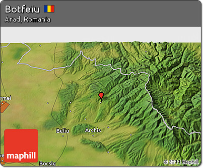 Satellite 3D Map of Botfeiu