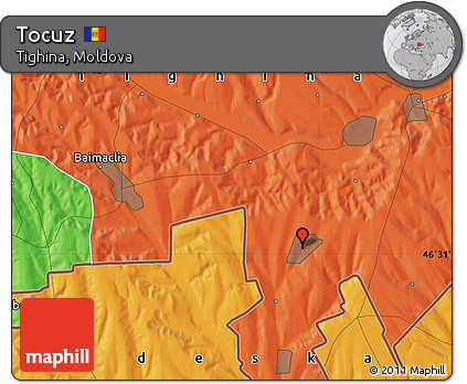 Political Map of Tocuz