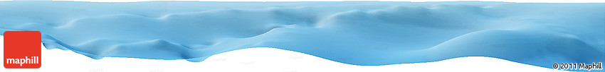 Shaded Relief Horizon Map of the Area around 46° 26' 14" N, 44° 58' 30" W Shaded Relief Horizon Map of the Area around 46° 26' 14" N, 44° 58' 30" W