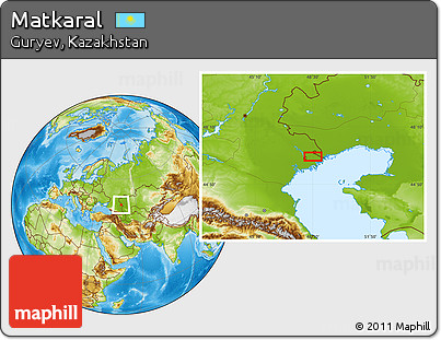 Physical Location Map of Matkaral
