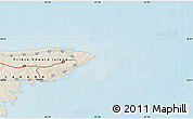 Shaded Relief Map of Elmira