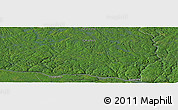 Satellite Panoramic Map of the area around 46° 26' 14" N, 78° 7' 30" W