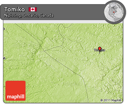 Physical 3D Map of Tomiko