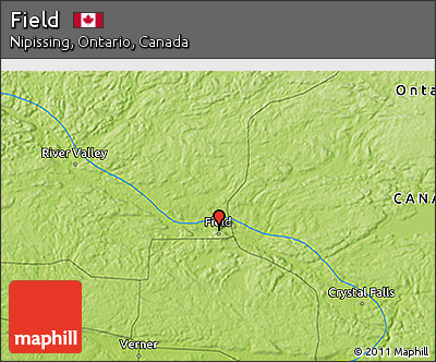 Physical 3D Map of Field