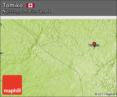 Physical 3D Map of Tomiko
