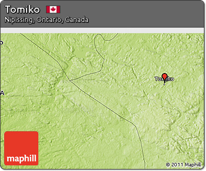 Physical 3D Map of Tomiko