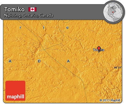 Political Map of Tomiko