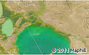 Satellite Map of the area around 46° 26' 14" N, 81° 40' 30" E