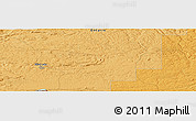 Political Panoramic Map of the area around 46° 26' 14" N, 82° 22' 30" W
