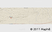 Shaded Relief Panoramic Map of the area around 46° 26' 14" N, 82° 22' 30" W