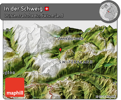 Satellite 3D Map of In Der Schweig