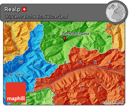 Political Map of Realp