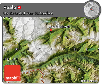 Satellite Map of Realp