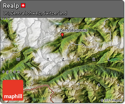 Satellite Map of Realp