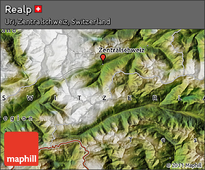 Satellite Map of Realp