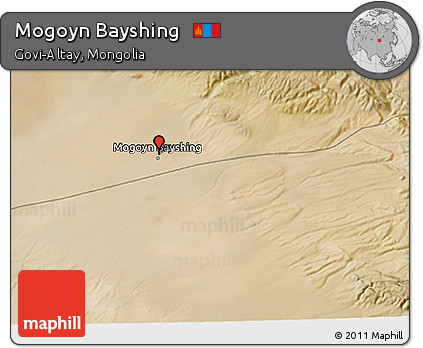 Satellite 3D Map of Mogoyn Bayshing