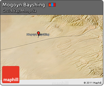 Satellite 3D Map of Mogoyn Bayshing