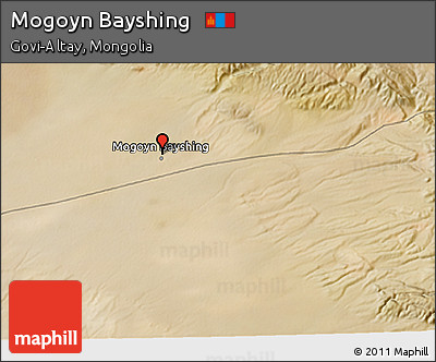 Satellite 3D Map of Mogoyn Bayshing