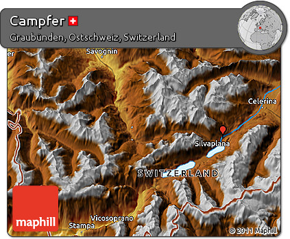 Physical 3D Map of Campfer