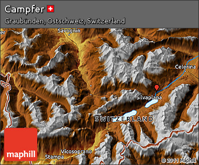 Physical 3D Map of Campfer