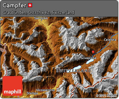 Physical 3D Map of Campfer