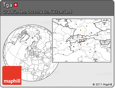 Blank Location Map of Tga