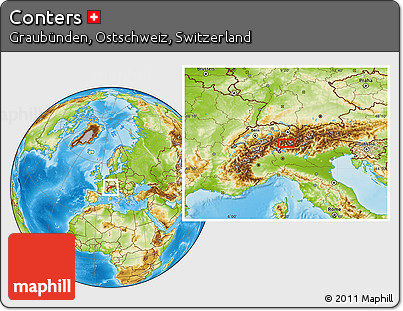 Physical Location Map of Conters