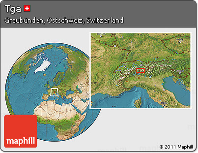 Satellite Location Map of Tga