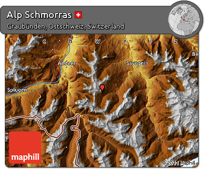 Physical Map of Alp Schmorras