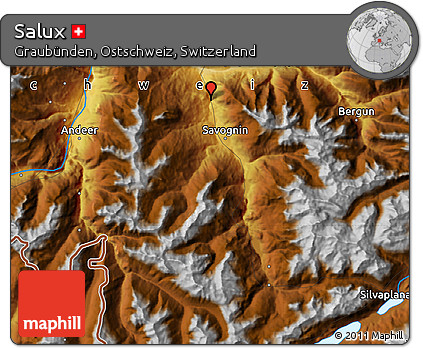 Physical Map of Salux