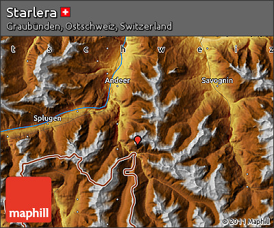 Physical Map of Starlera