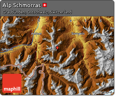 Physical Map of Alp Schmorras