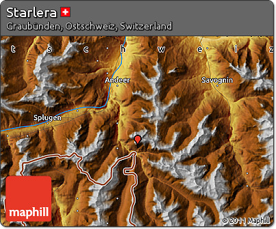 Physical Map of Starlera