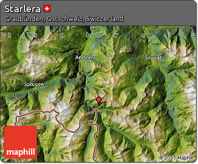 Satellite Map of Starlera