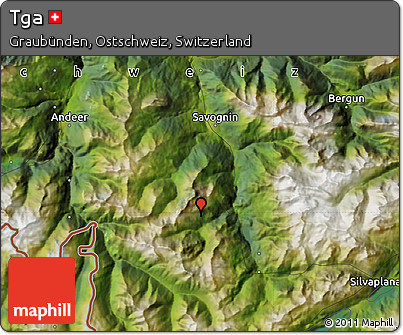 Satellite Map of Tga