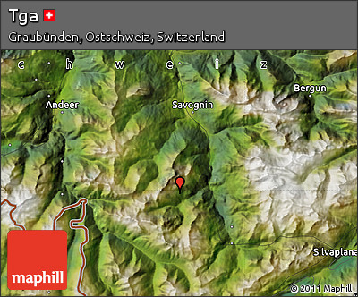 Satellite Map of Tga