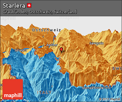 Political Panoramic Map of Starlera