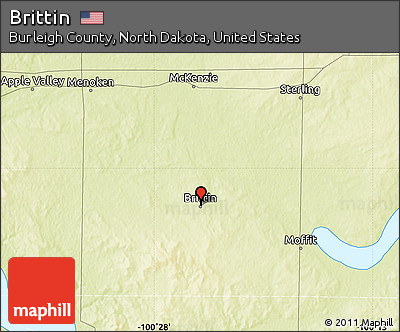Physical Map of Brittin