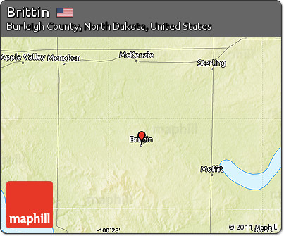 Physical Map of Brittin